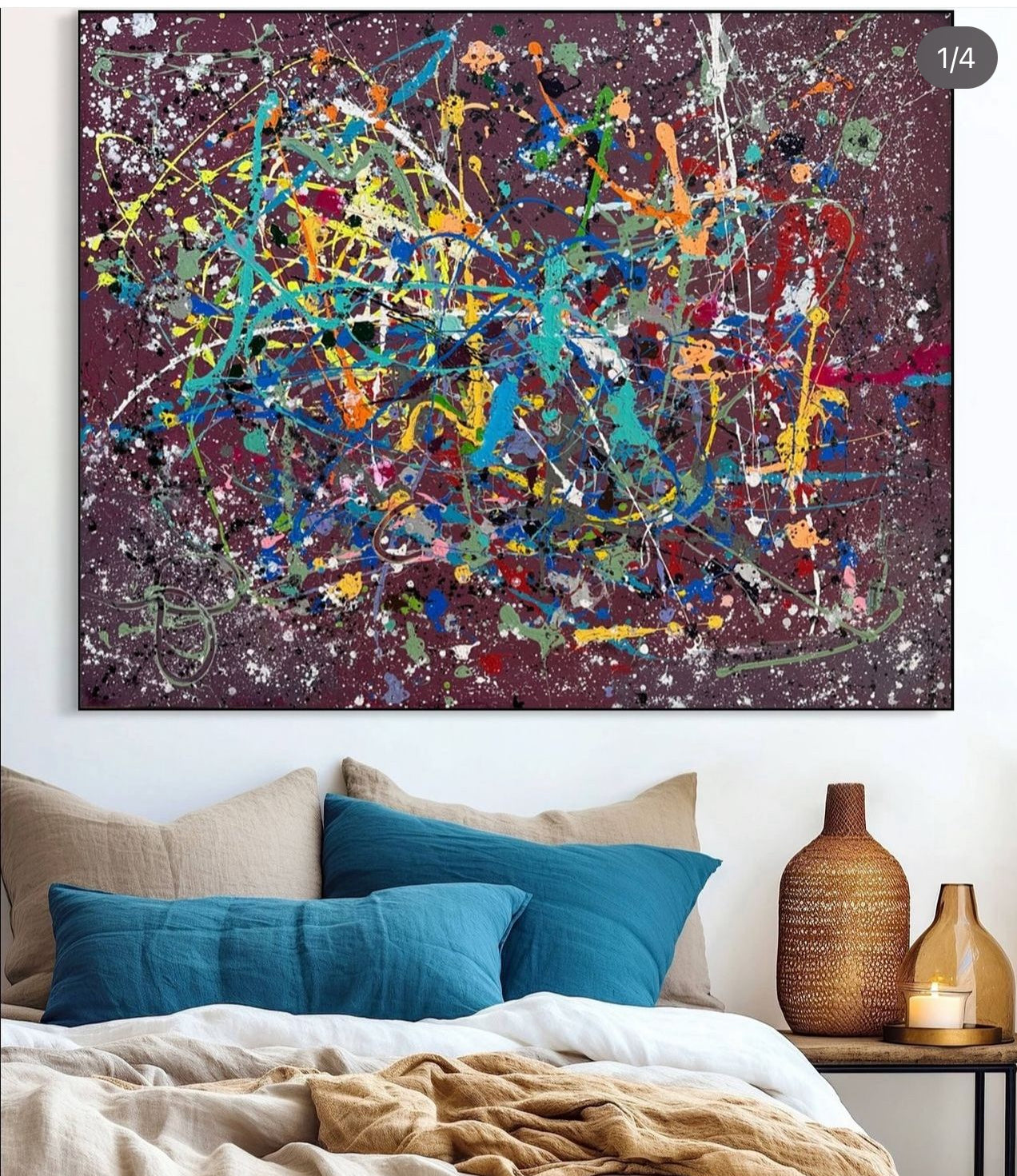 Create Your Own Abstract Piece (36x48in)