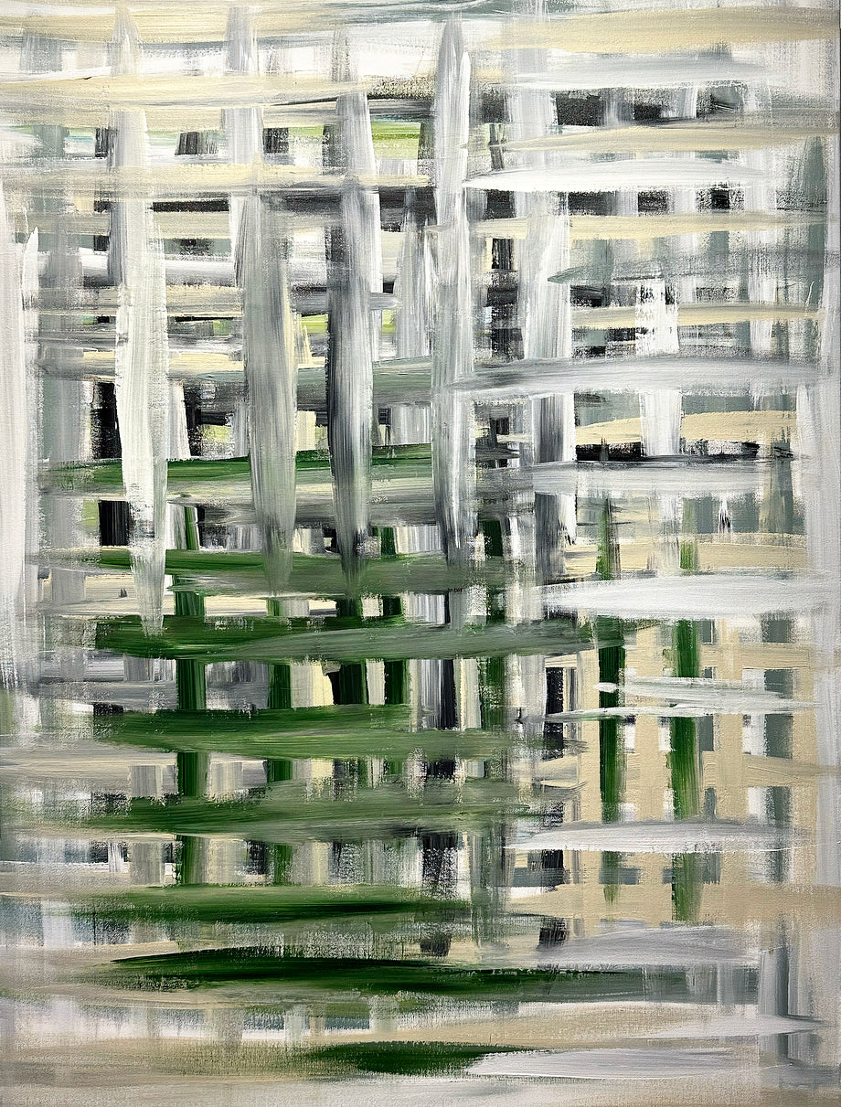 Green Linen - Galiano Art Gallery